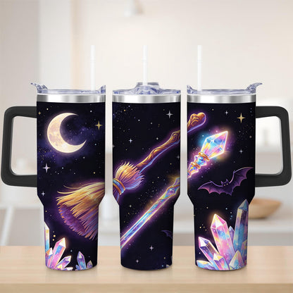 Pure Buddy - Magical Night Sky Stainless Steel Tumbler, 30oz